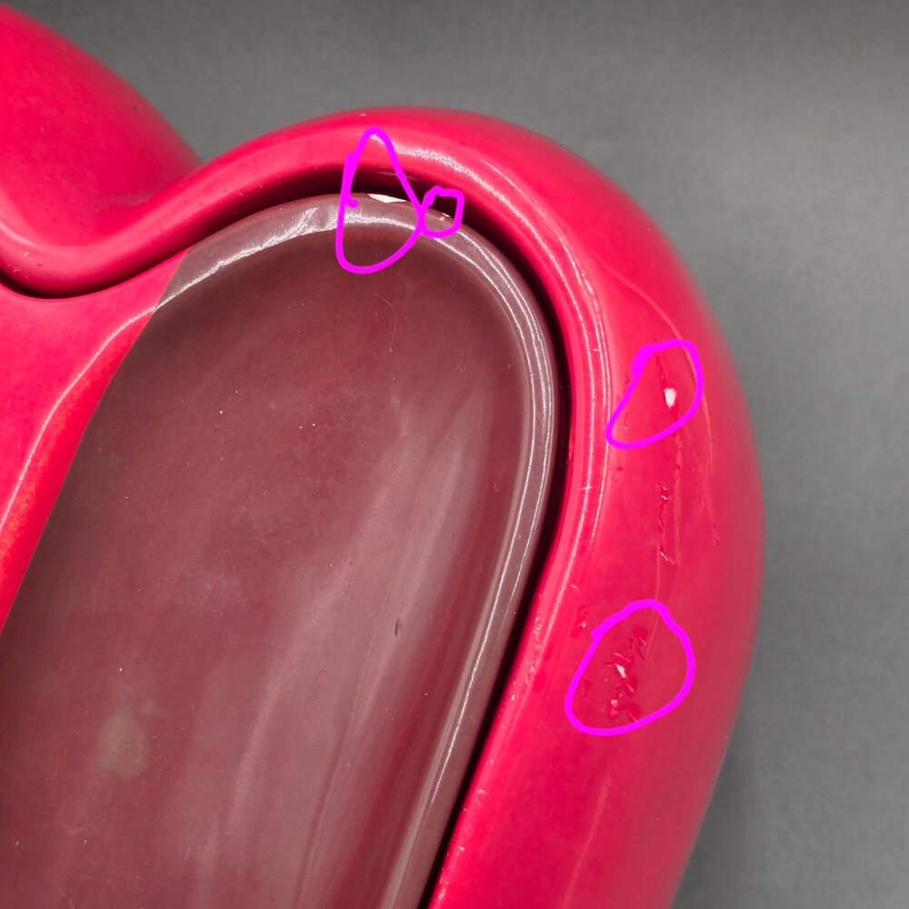 VTG Wizard of Oz Ruby Slippers Cookie Jar 15" Ceramic Enesco 1999 - Picture 13 of 14